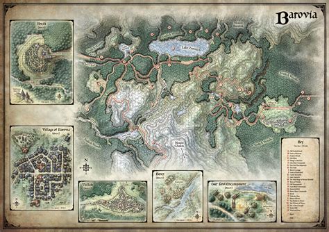 curse of strahd village of barovia map